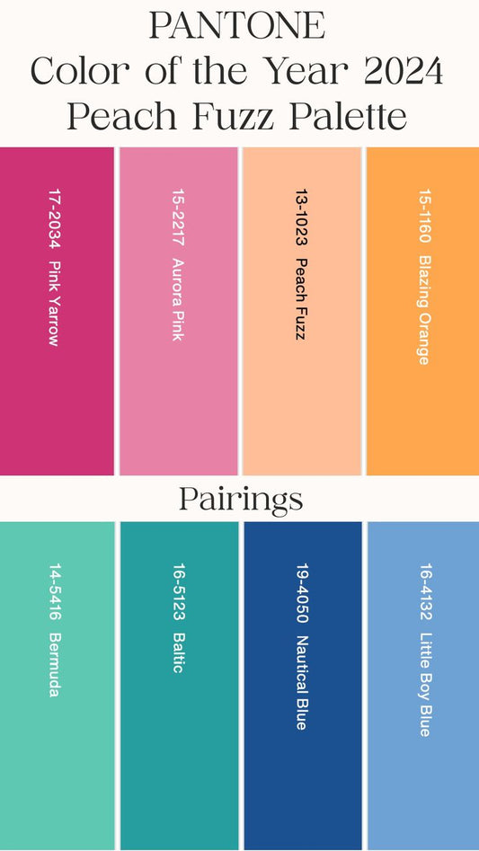 Dive into 2024: Colors of the Year