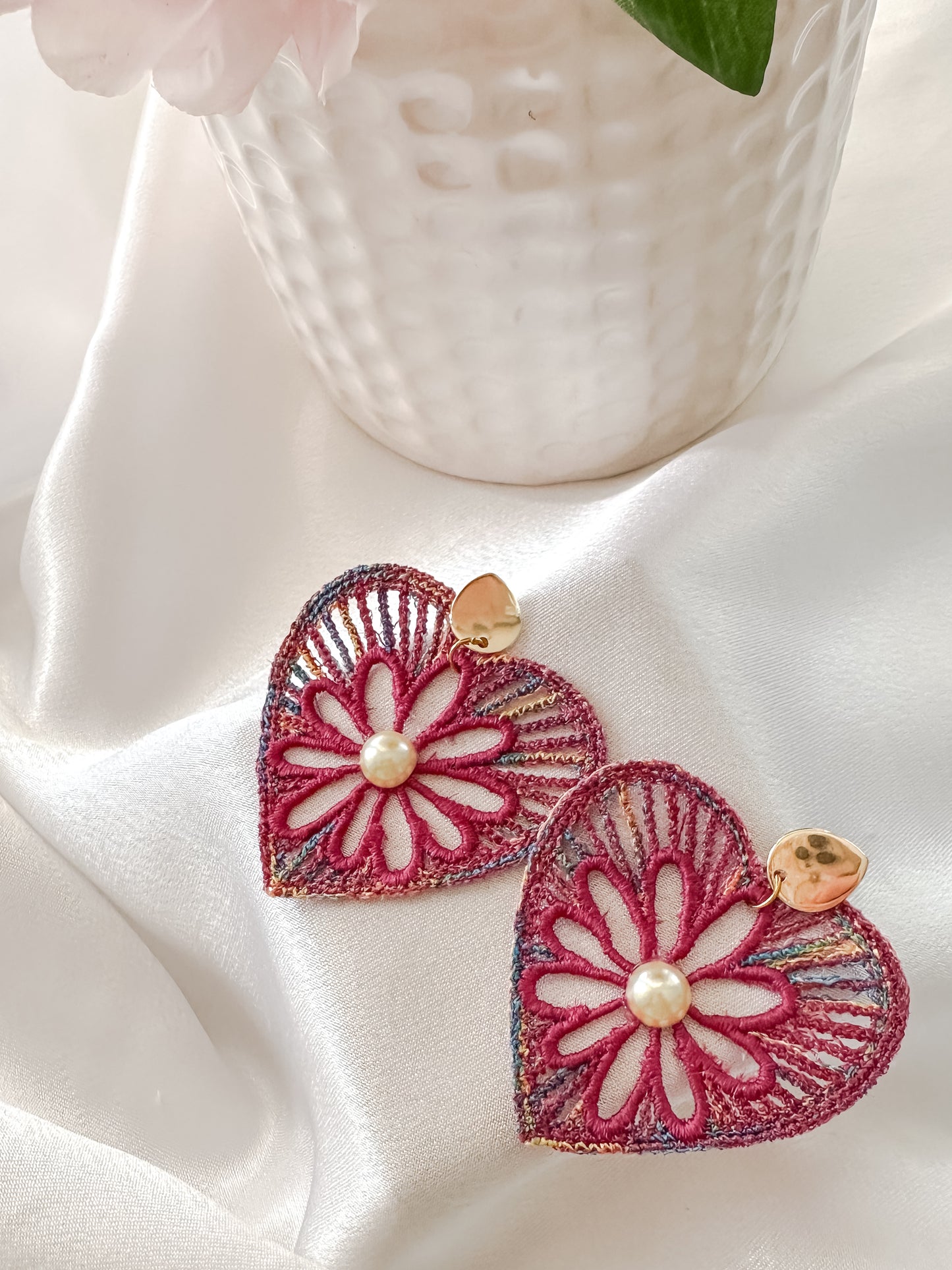 Peony Earrings