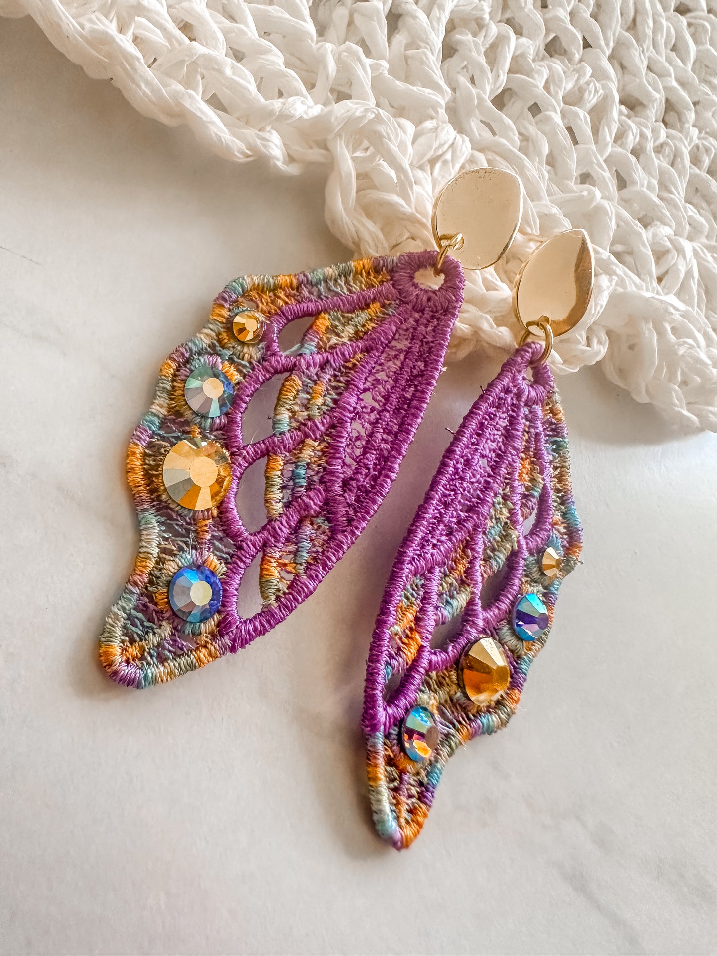 Shimmering Wings Earrrings