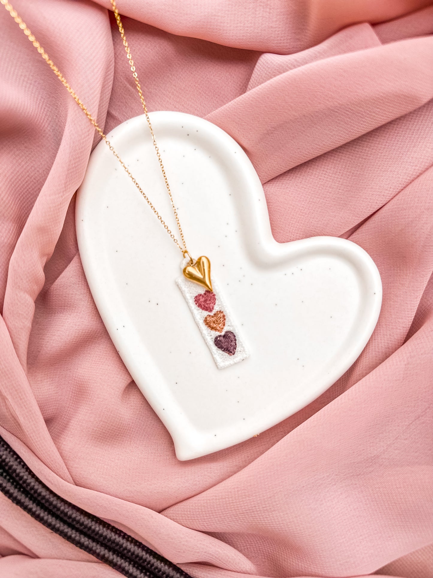 3 Heart Necklace