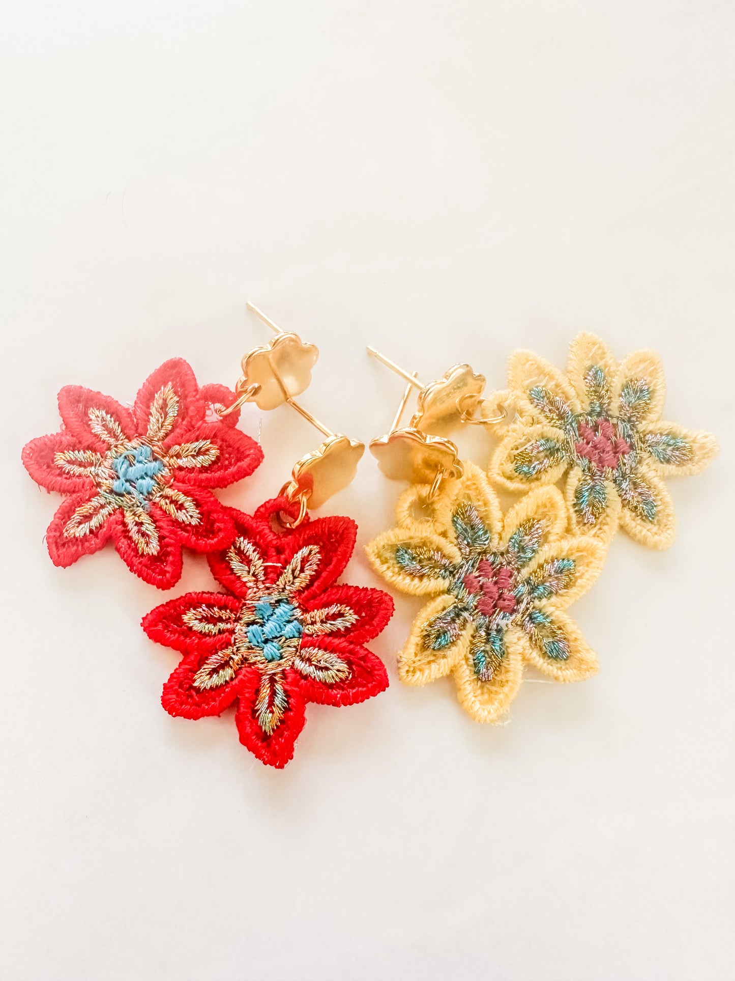 Island Flower Earrings