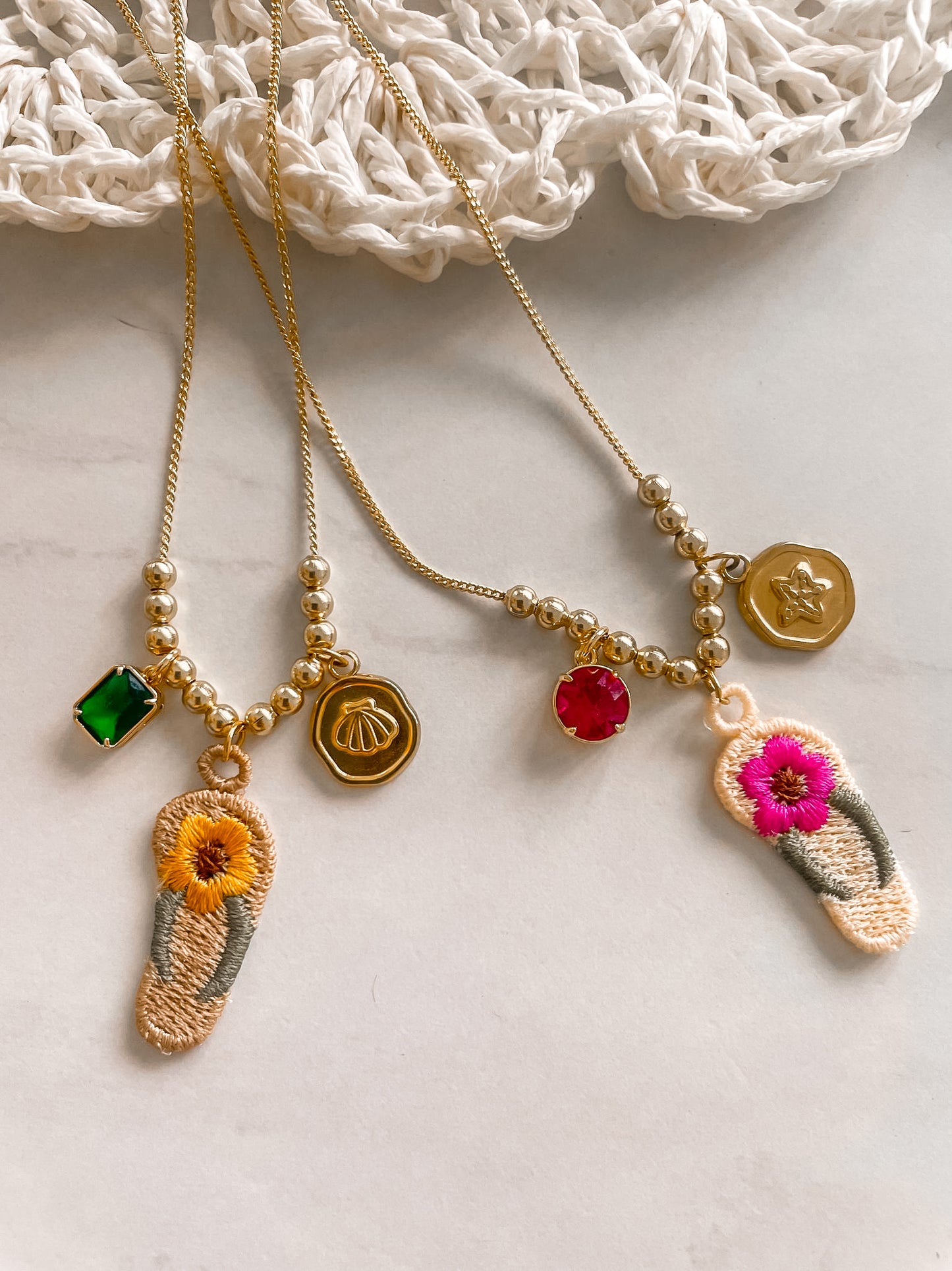 Caribeña Necklace (Flip-flop)