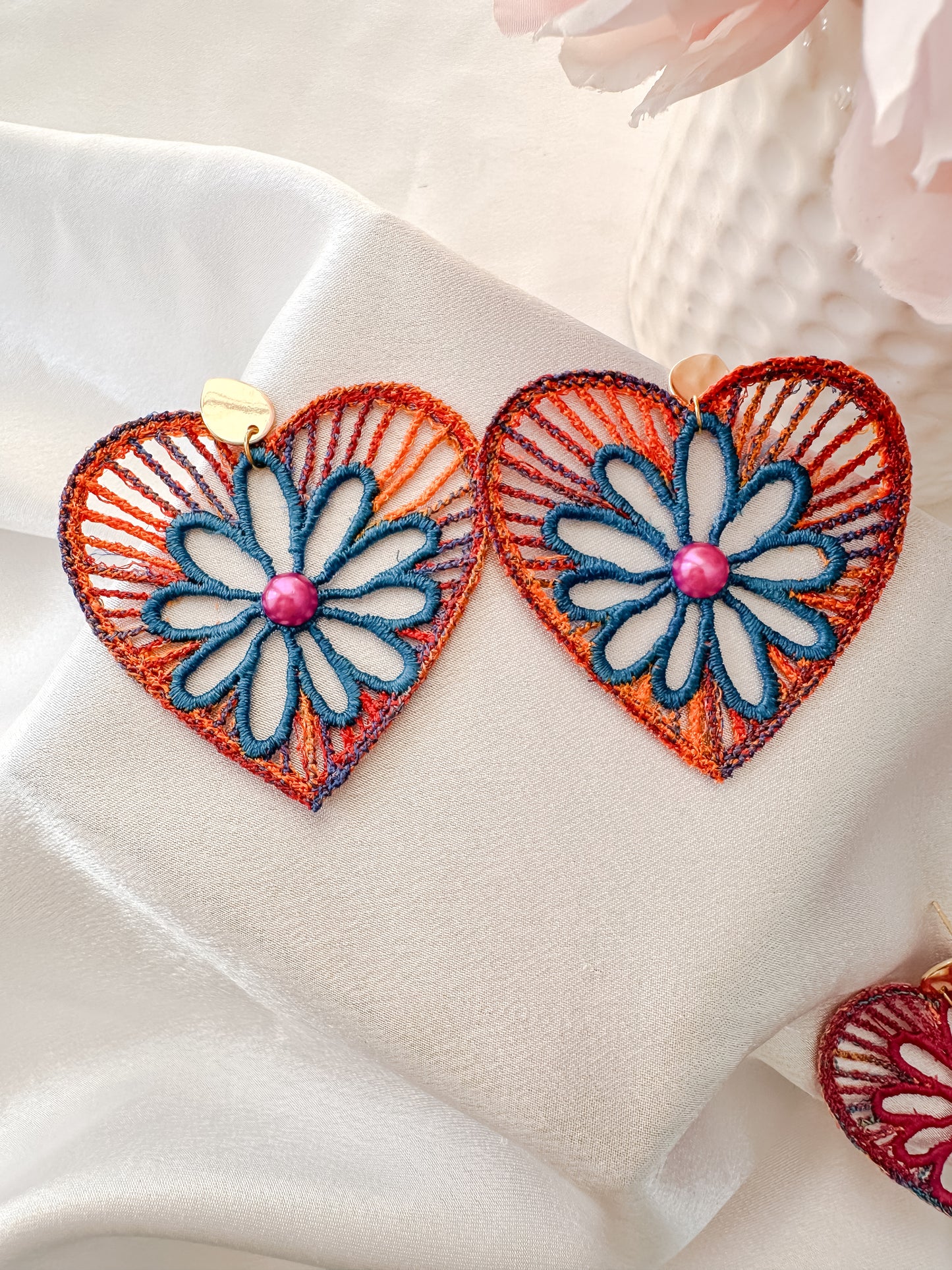 Peony Earrings