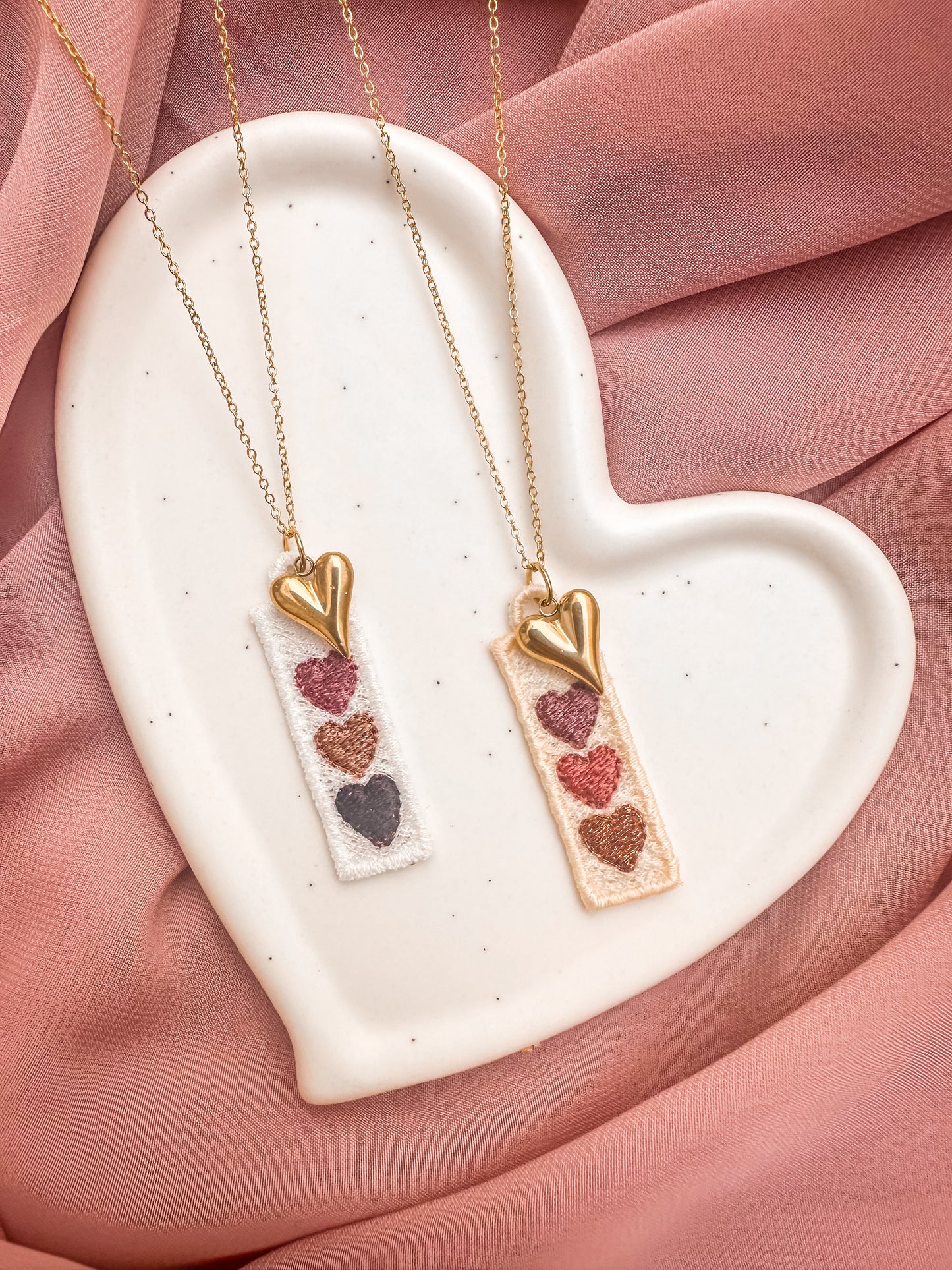 3 Heart Necklace