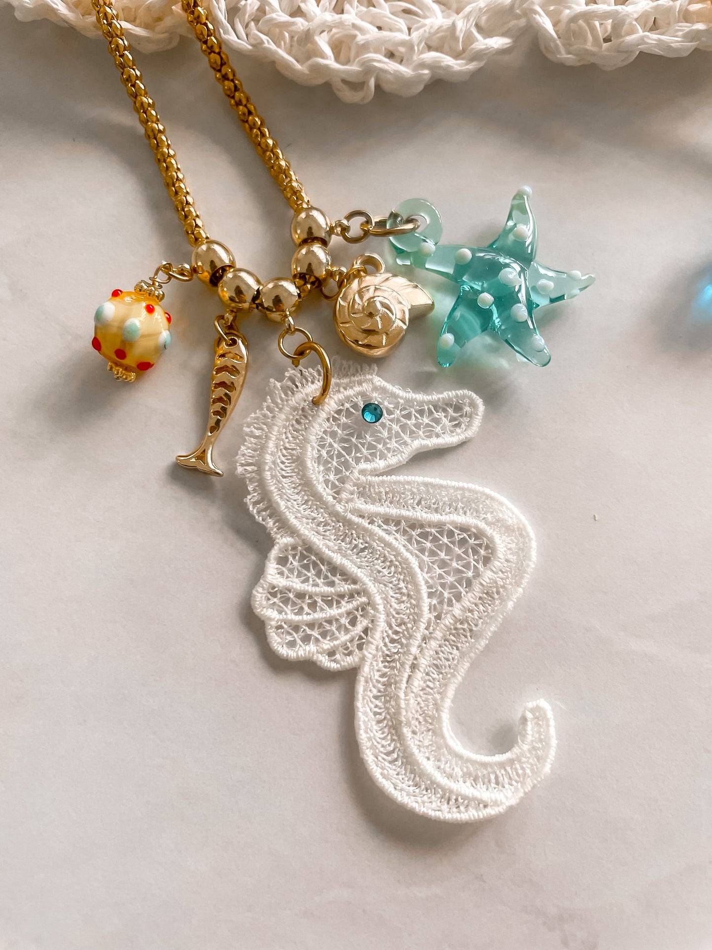 Caribbean Seahorse Necklace