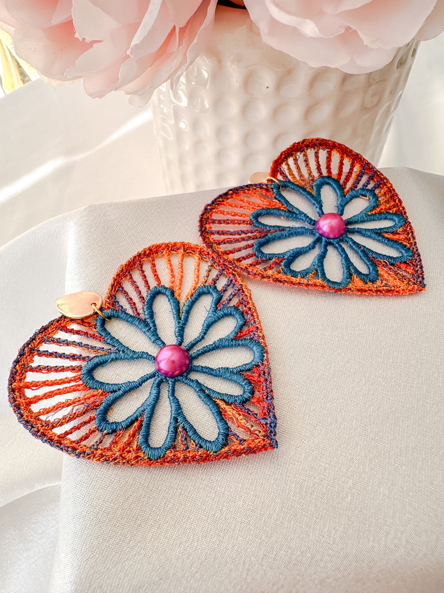 Peony Earrings