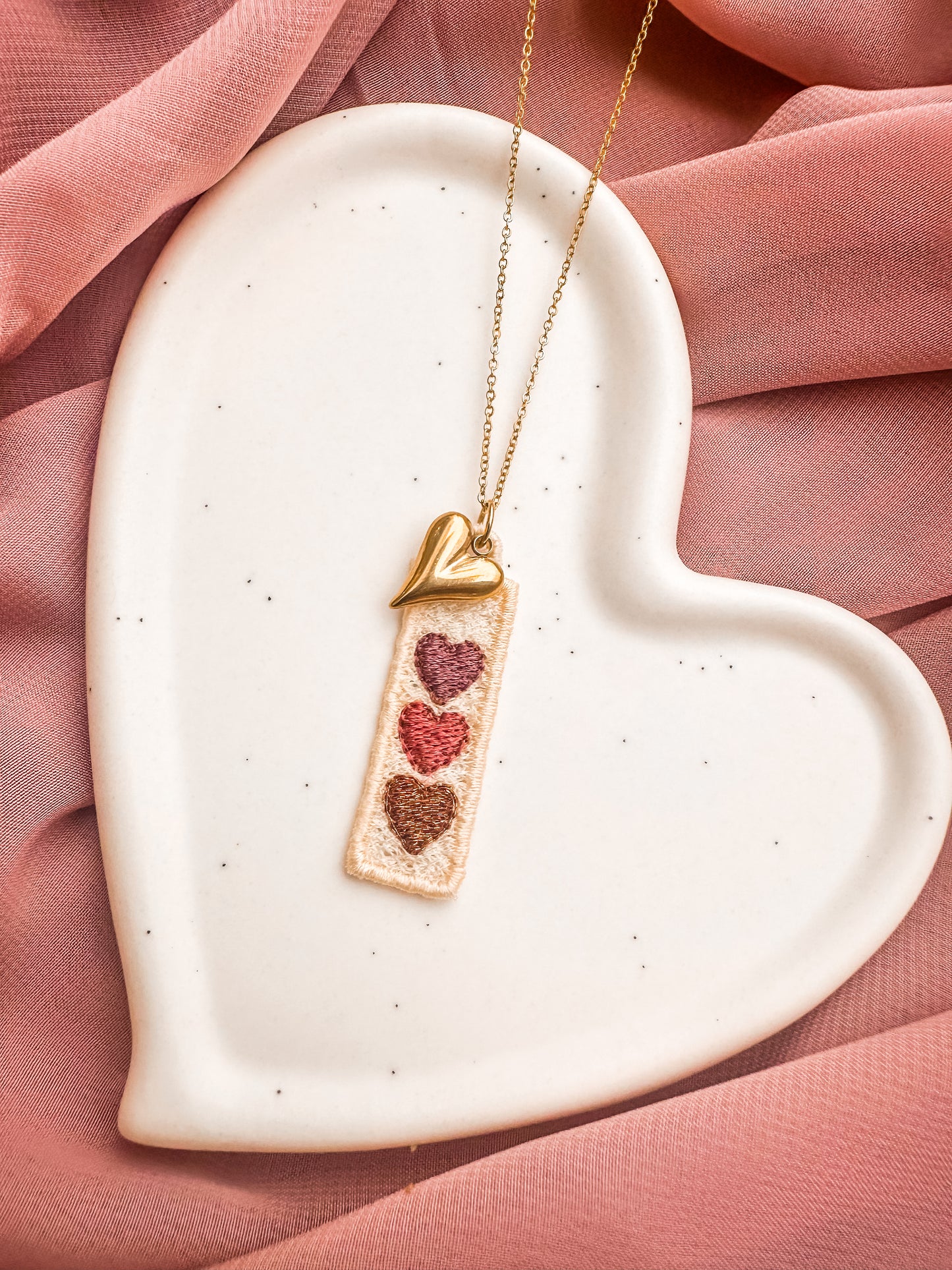 3 Heart Necklace