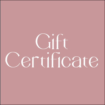 Sparkle Gift Certificates