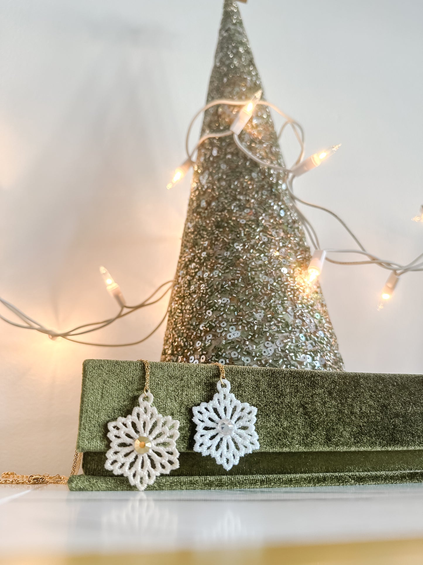 Sparkle Snowflake Necklace